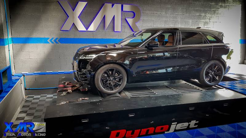 LAND ROVER VELAR 3.0D après optimisation Stage 1 par XTREM MOTOR RACING à LYON